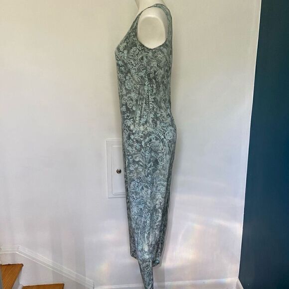 Dress Barn Y2K 90s batik midi dress - Picture 4 of 10